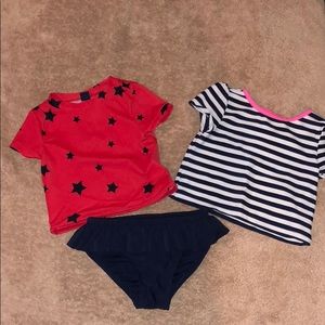 Gap swimsuit set